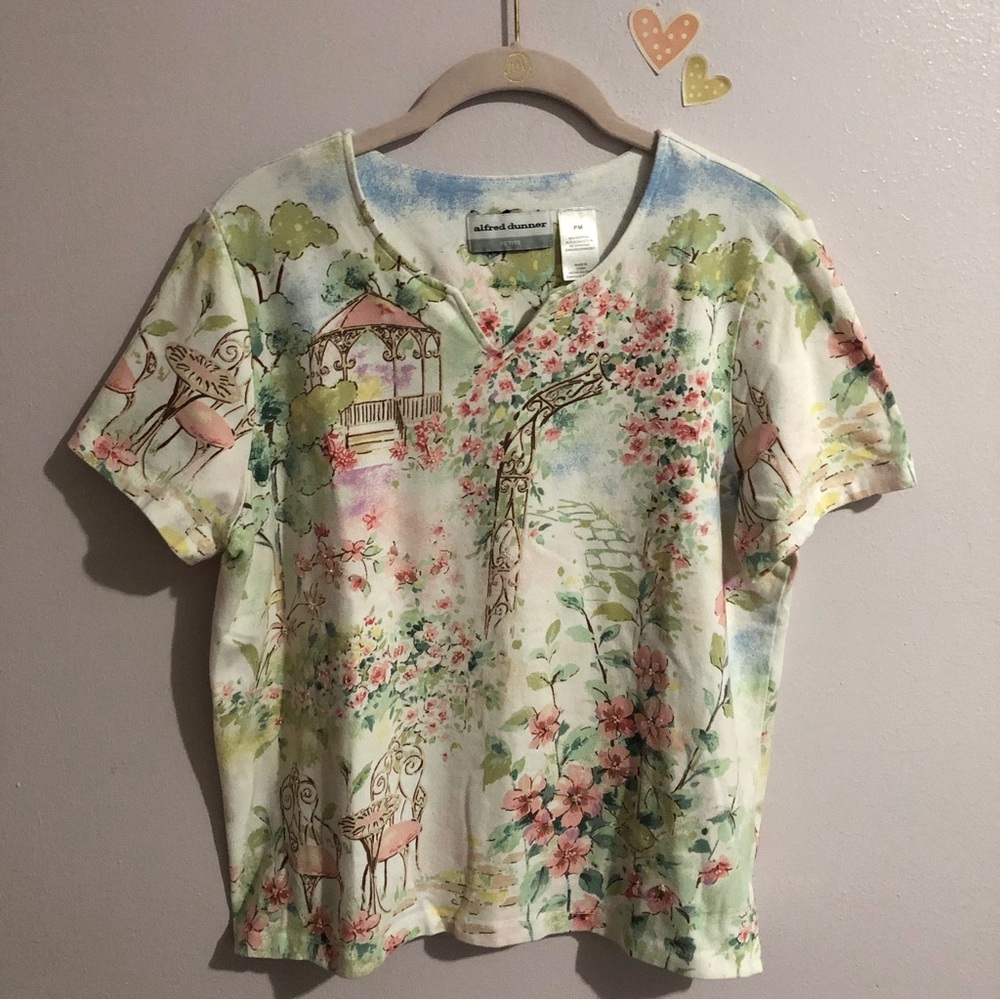 Alfred Dunner Petite Top | Size Medium